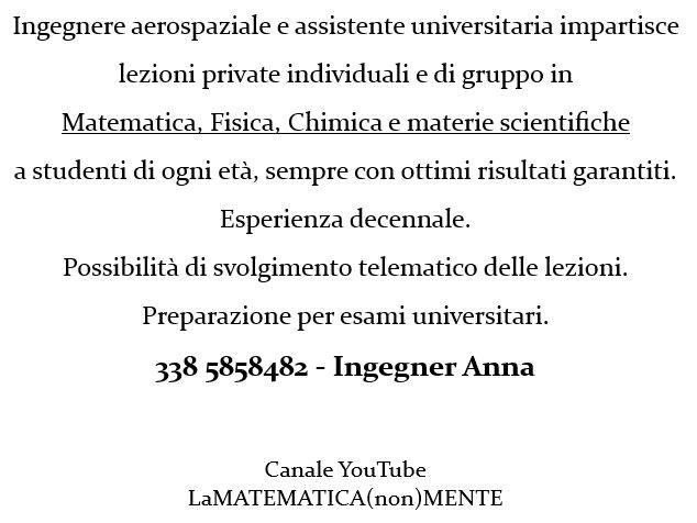 5303895  aiuto per lezioni dimatematica